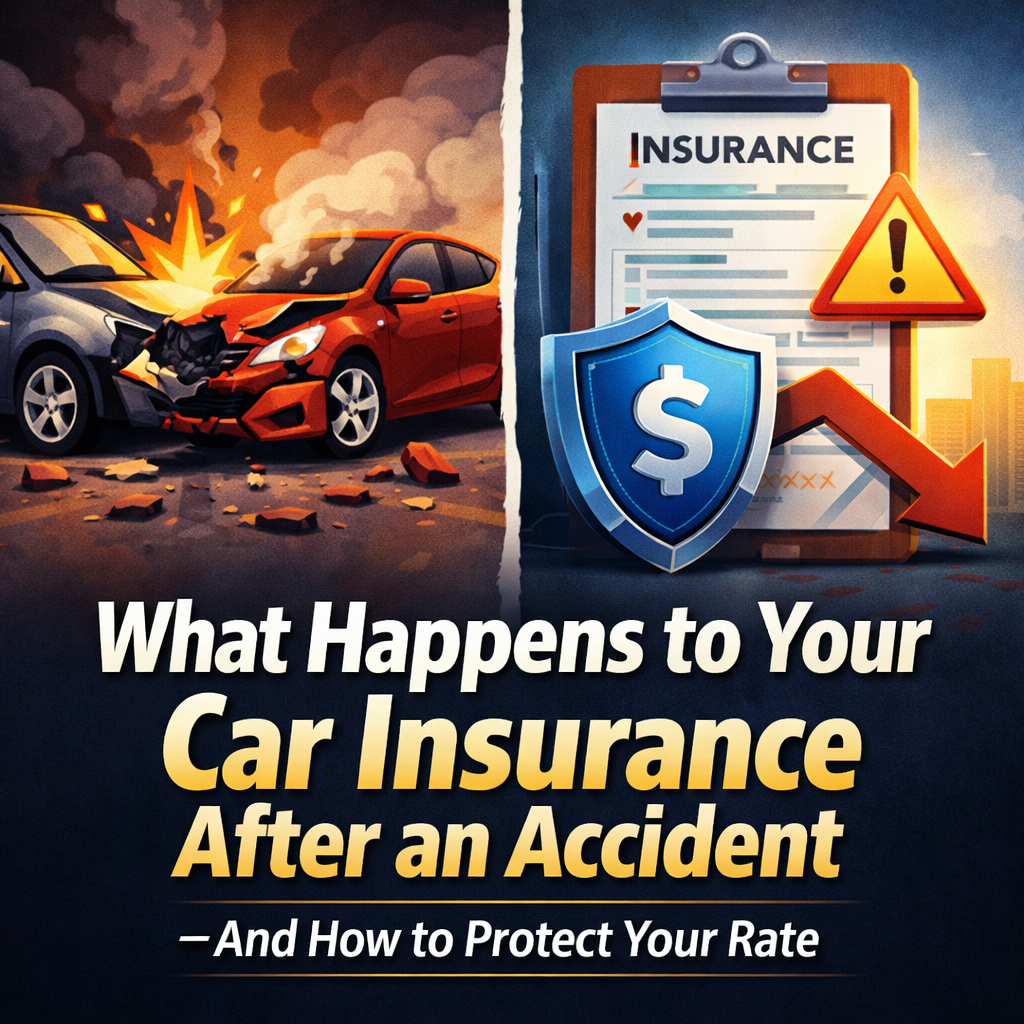 What Happens to Your Car Insurance After an Accident — And How to Protect Your Rate