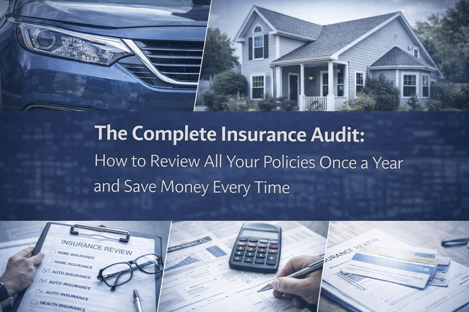 The Complete Insurance Audit: How to Review All Your Policies Once a Year and Save Money Every Time