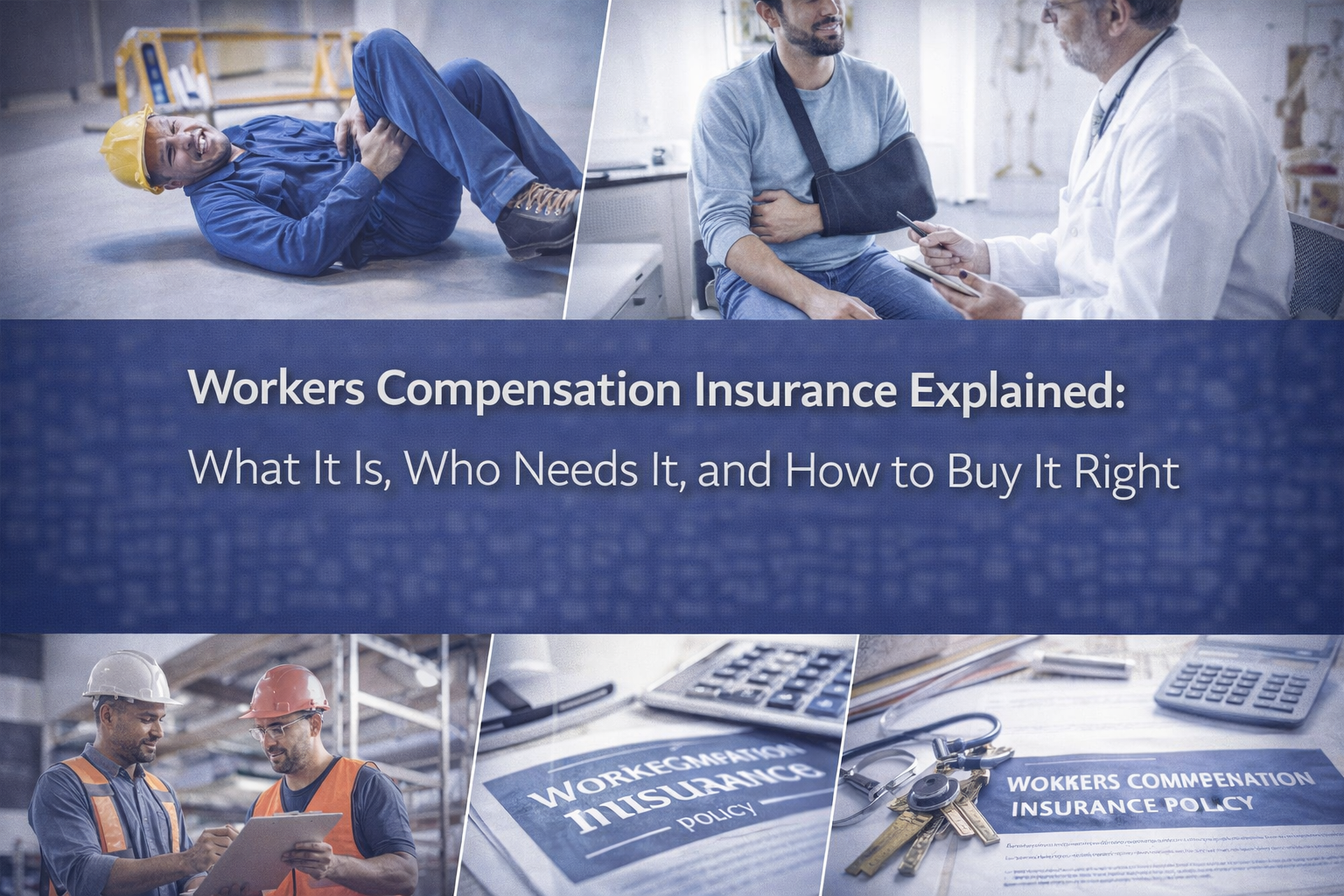 Workers Compensation Insurance Explained: What It Is, Who Needs It, and How to Buy It Right