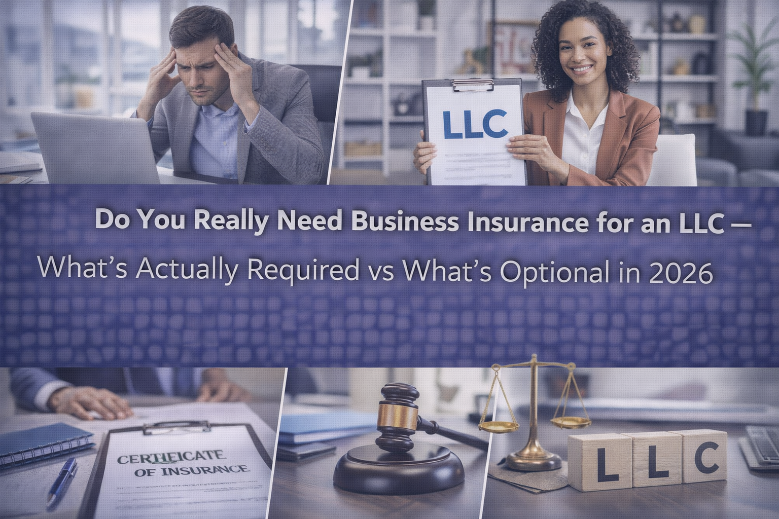 Do You Really Need Business Insurance for an LLC — What’s Actually Required vs What’s Optional in 2026