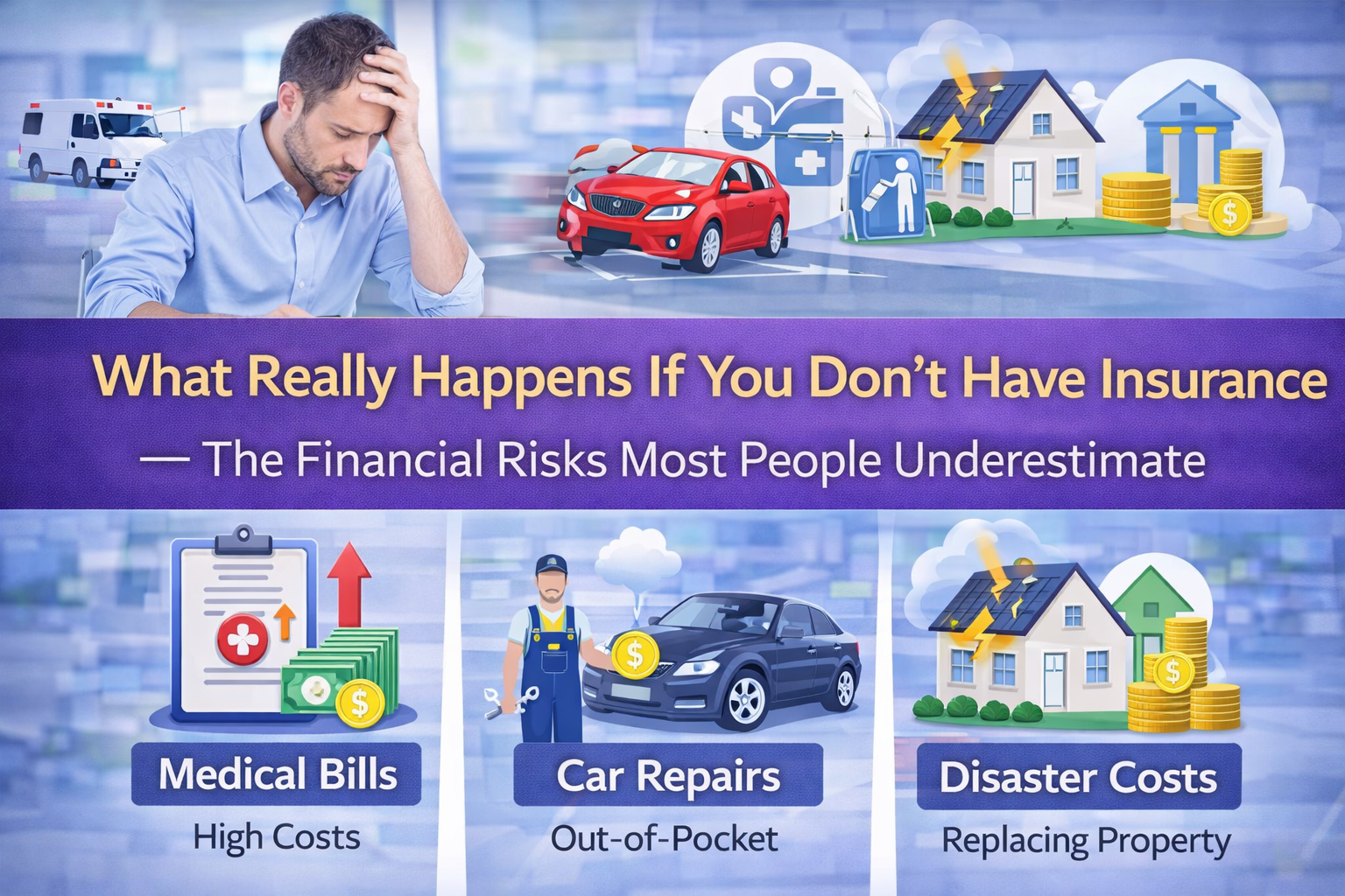 What Really Happens If You Don’t Have Insurance — The Financial Risks Most People Underestimate