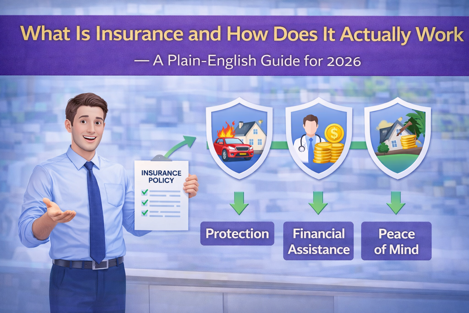 What Is Insurance and How Does It Actually Work — A Plain-English Guide for 2026