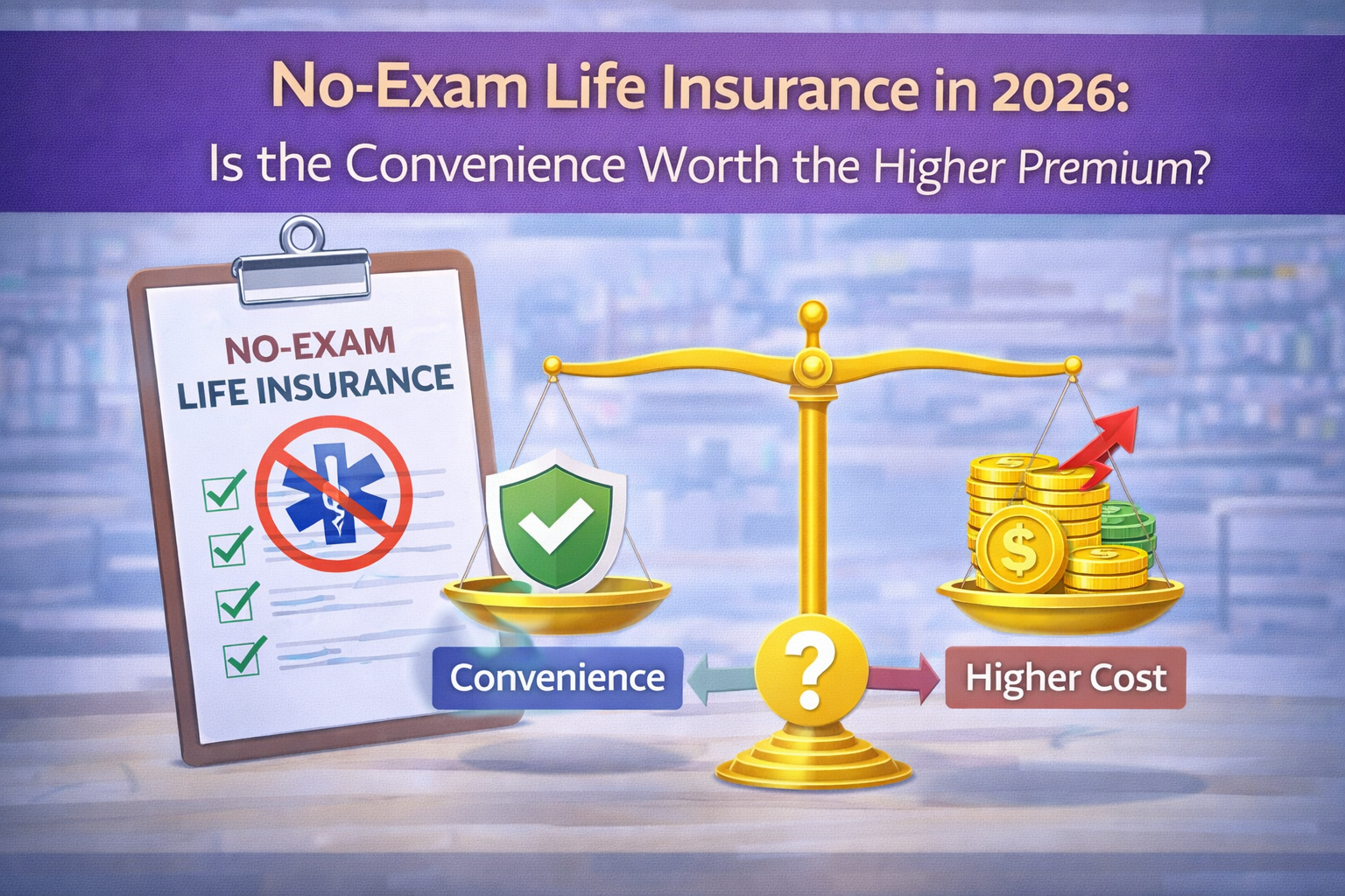 No-Exam Life Insurance in 2026: Is the Convenience Worth the Higher Premium