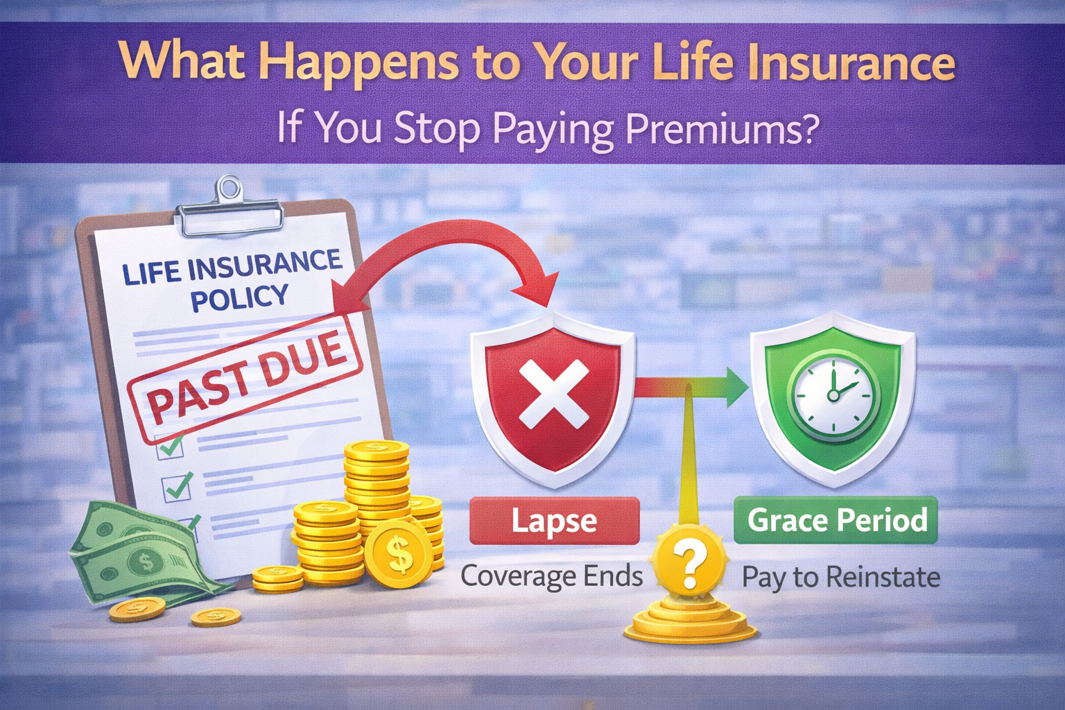 What Happens to Your Life Insurance If You Stop Paying Premiums