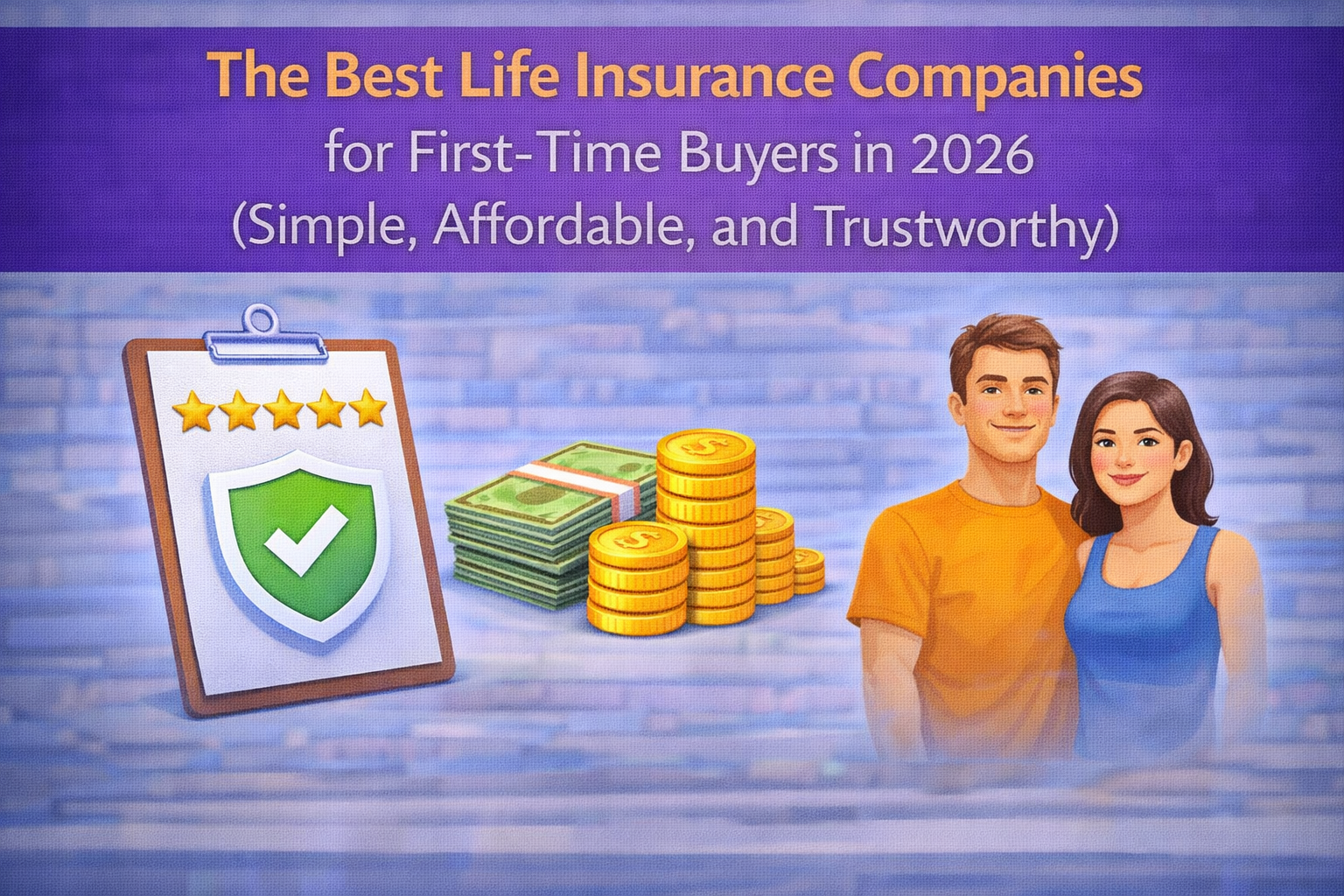 The Best Life Insurance Companies for First-Time Buyers in 2026 (Simple, Affordable, and Trustworthy)