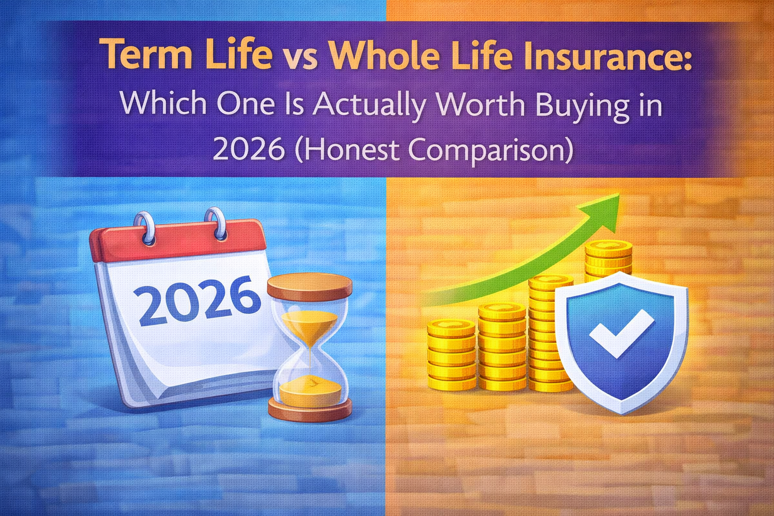 Term Life vs Whole Life Insurance: Which One Is Actually Worth Buying in 2026 (Honest Comparison)