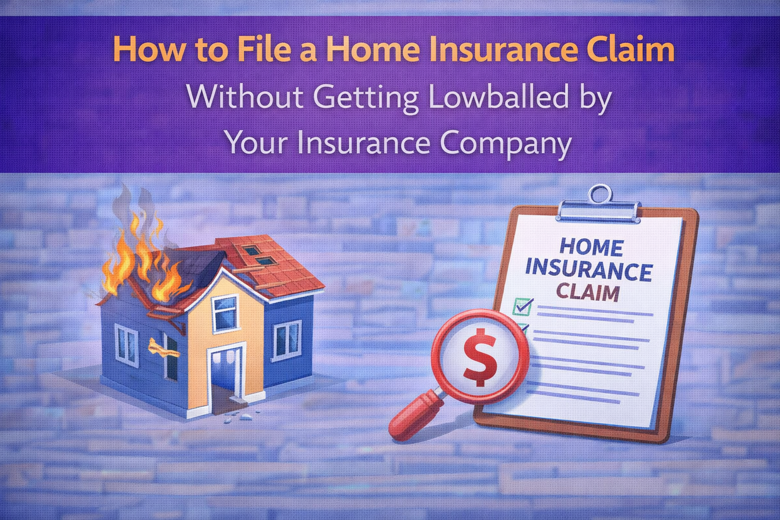 How to File a Home Insurance Claim Without Getting Lowballed by Your Insurance Company