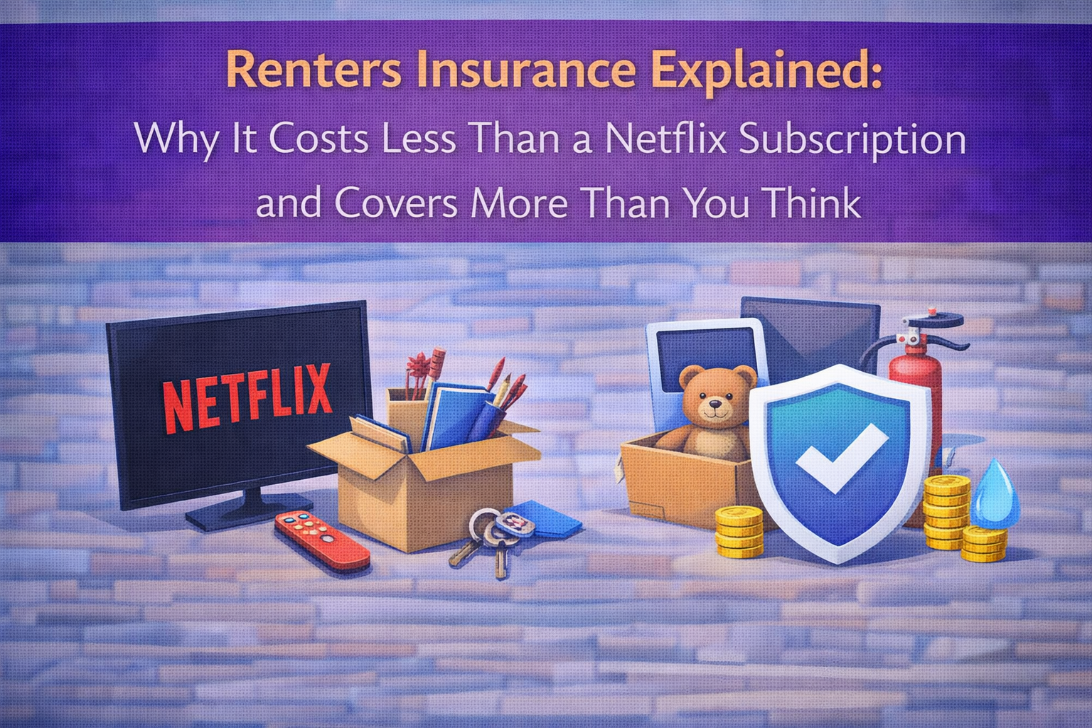 Renters Insurance Explained: Why It Costs Less Than a Netflix Subscription and Covers More Than You Think