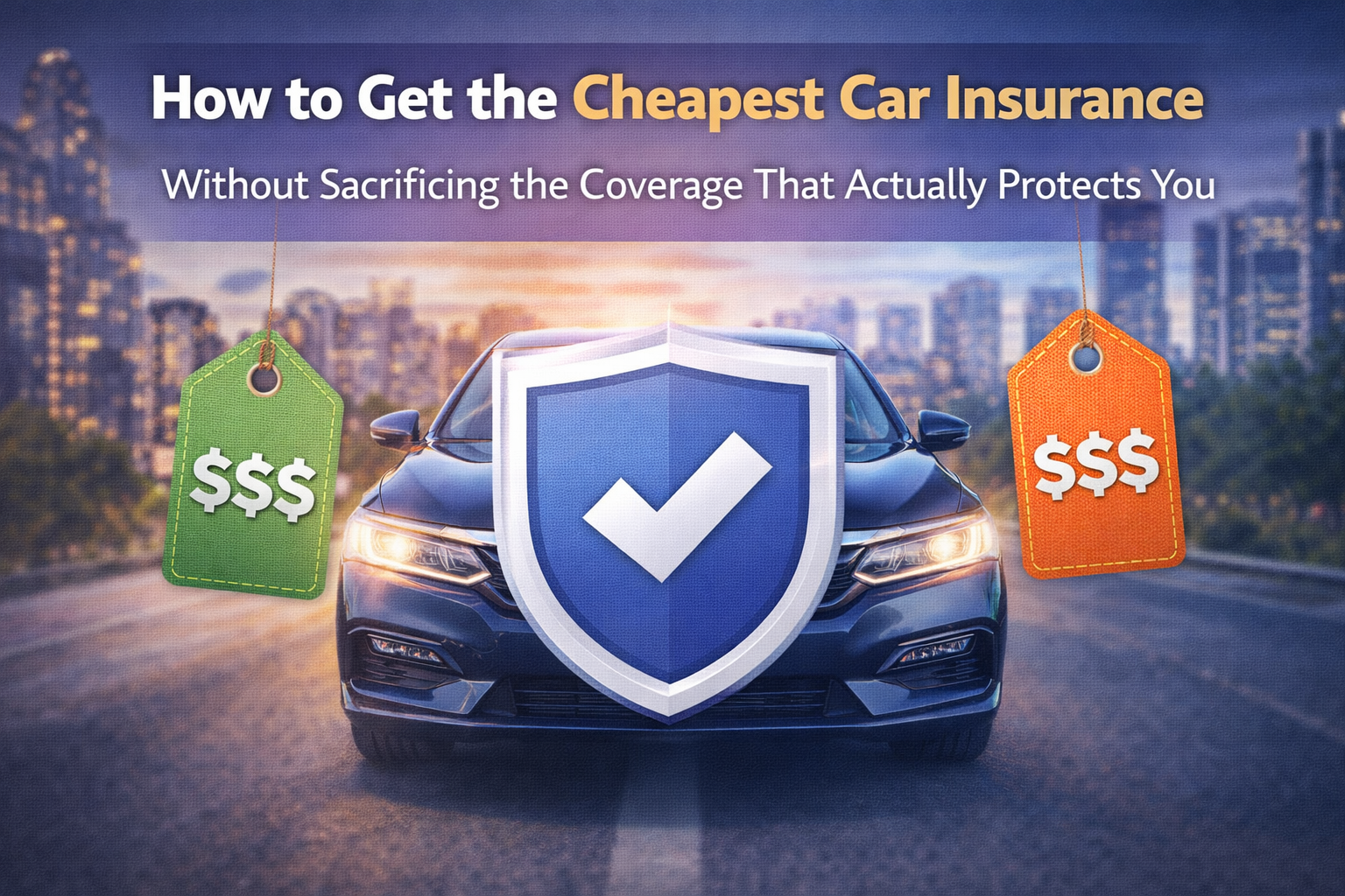 How to Get the Cheapest Car Insurance Without Sacrificing the Coverage That Actually Protects You